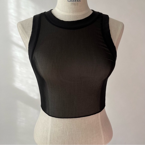 ALO Yoga Tops - Alo Mesh cropped tank